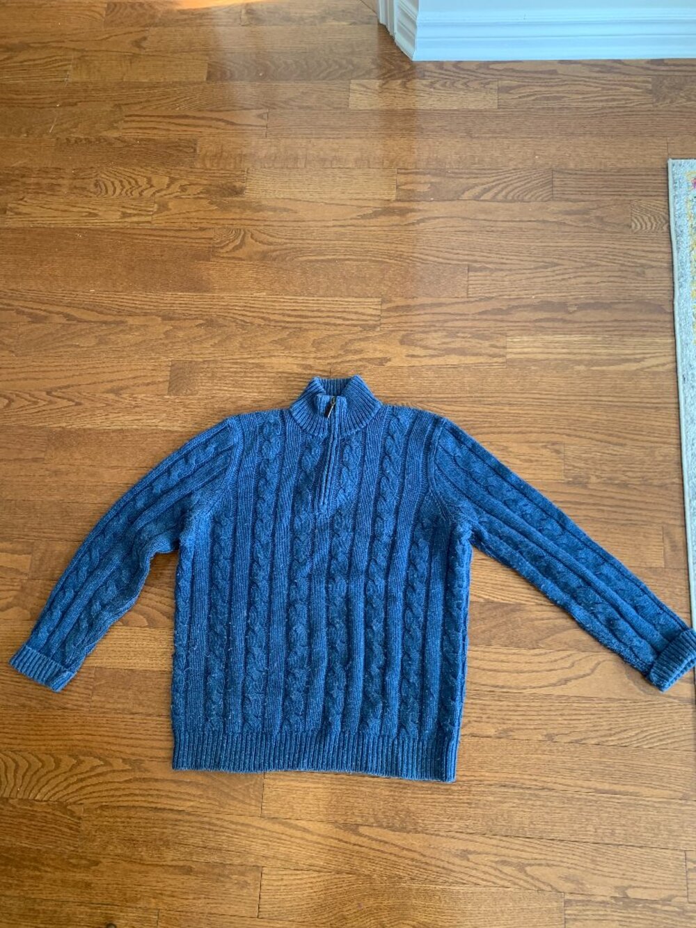 Cableknit Blue Polo Ralph Lauren Sweater